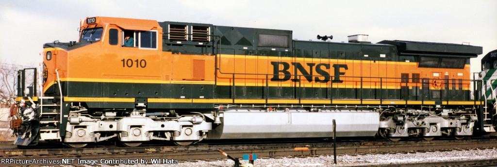 BNSF C44-9W 1010